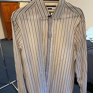 MENS PERRY ELLIS PORTFOLIO CLASSIC FIT DRESS SHIRT